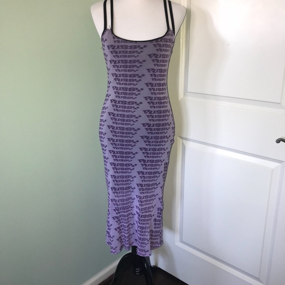 lip service Dresses & Skirts - VINTAGE LIP SERVICE skin tight pu$$y dress